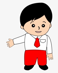 Animasi Anak Sekolah Sd, HD Png Download, Transparent PNG