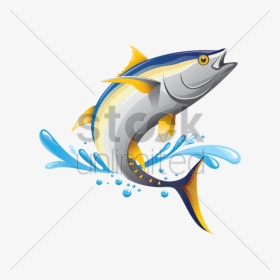 Free Tuna Fish Vector Image - Tuna Fish Vector, HD Png Download, Transparent PNG