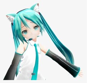 Mmd Dl Miku Nekomimi, HD Png Download, Transparent PNG