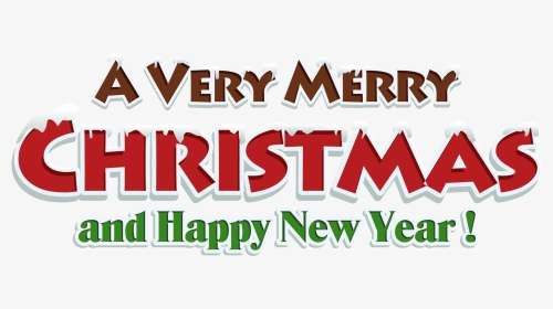 Merry Christmas Png Text, Transparent Png, Transparent PNG