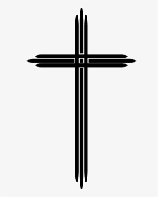 Cross Clipart Brush Clipart Black And White Download - Cross Without Background, HD Png Download, Transparent PNG