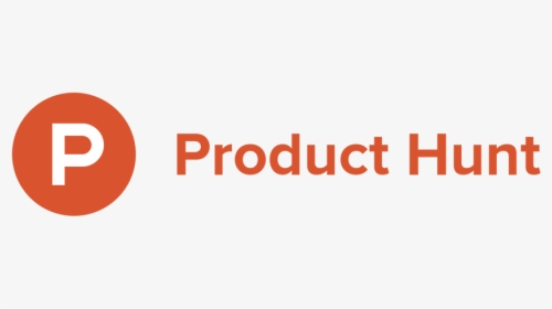 Product Hunt Logo Horizontal Orange - Product Hunt Logo Png, Transparent Png, Transparent PNG