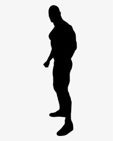 Silhouette Wrestling The Rock - Silhouette Wrestler, HD Png Download, Transparent PNG