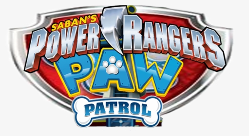 Paw Patrol Logo Clipart Clip Art Paw-patrol - Dino Charge Power Rangers Super Ninja Steel, HD Png Download, Transparent PNG