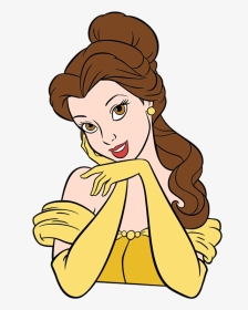 Beauty And The Beast Belle And Beast Svg Free Library - Belle Beauty And The Beast Clipart, HD Png Download, Transparent PNG