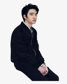 Transparent Person Sitting Png - Do Kyungsoo Png, Png Download, Transparent PNG