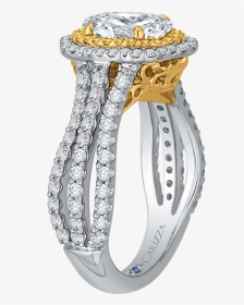 Beautiful Gold Double Design Ring, HD Png Download, Transparent PNG