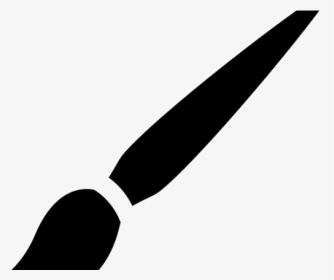 Paint Brush Clipart Art Class - Paint Brush Icon Transparent, HD Png Download, Transparent PNG