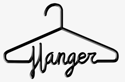 Hanger Vector Boutique Logo - Hangers Logo, HD Png Download, Transparent PNG