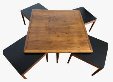 Drexel Declaration Walnut Coffee And Nesting Tables - Coffee Table, HD Png Download, Transparent PNG