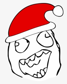 Karácsonyi Boldog Troll - Meme Excited Face, HD Png Download, Transparent PNG
