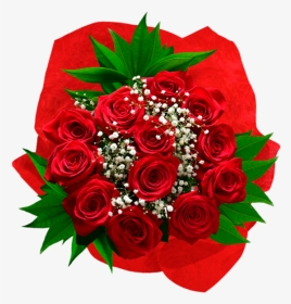 Premium Long Stem Red Rose Bouquet - Floribunda, HD Png Download, Transparent PNG