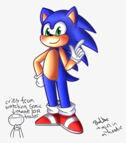 Sonic Movie On Deviantart, HD Png Download, Transparent PNG