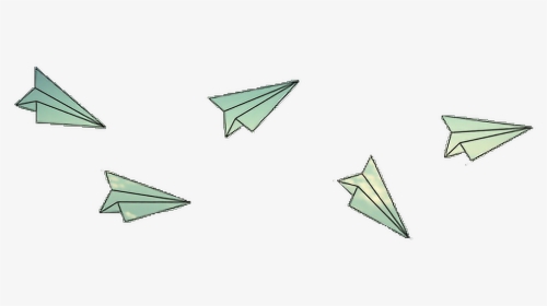 #blue #azul #lovely #girly #cutie #pretty #tumblr #paperplanes - Sticker Tumblr Png Avion, Transparent Png, Transparent PNG