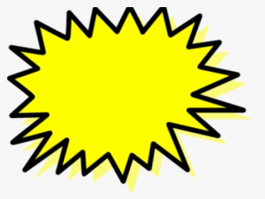 Transparent Pyjama Party Clipart - Yellow Explosion Clipart, HD Png Download, Transparent PNG