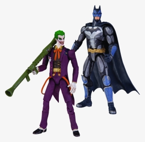 Batman Vs Joker Action Figure 2-pack - Injustice Joker Action Figure, HD Png Download, Transparent PNG