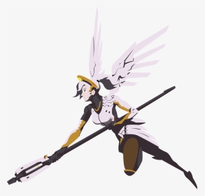 I Love The Corresponding Sprays For Mercy And Moira - Mercy Transparent Overwatch, HD Png Download, Transparent PNG