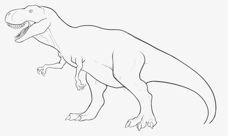 Draw T Rex Legs, HD Png Download, Transparent PNG