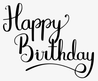 Fancy Happy Birthday Font, HD Png Download, Transparent PNG