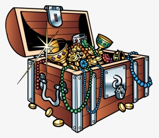Treasure Chest Background Transparent - Сундук С Сокровищами, HD Png Download, Transparent PNG