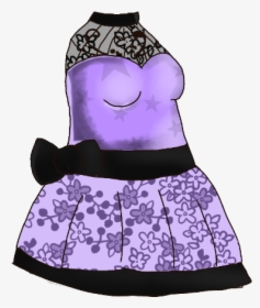 vestidos #gacha #life #purpura - Vestidos De Gacha Life, HD Png Download ,  Transparent Png Image - PNGitem