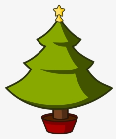 Simple Cartoon Christmas Tree, HD Png Download, Transparent PNG