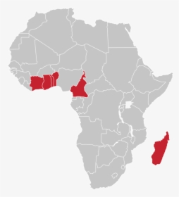 Carte Citroen Afrique - Africa Free Trade Zone 2018, HD Png Download, Transparent PNG