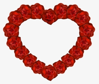 Valentines Day For Kids - Rose Heart No Background, HD Png Download, Transparent PNG