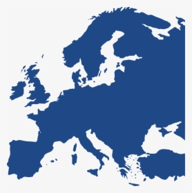 Europe Clipart Continent - Europe Map Vector Png, Transparent Png, Transparent PNG