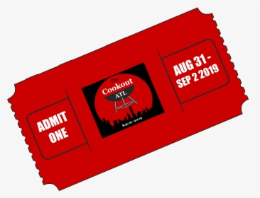 Cookout Ticket Stub - Olympia Beauty, HD Png Download, Transparent PNG