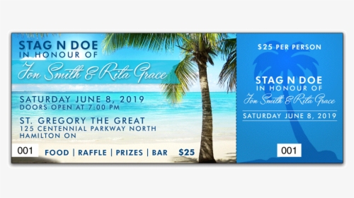 Stag Ticket Sample2 - Tree, HD Png Download, Transparent PNG