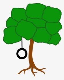 Tree House Clipart With Swing, HD Png Download, Transparent PNG
