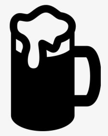 Clip Art Beer Silhouette Png - Beer Mug Silhouette Png, Transparent Png, Transparent PNG