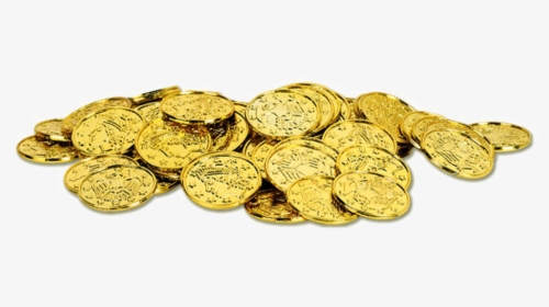 Wealth Png Image Hd - Gold Coin Treasure Png, Transparent Png, Transparent PNG