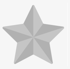 Grey Star Png Image - Transparent Background Star Icon, Png Download, Transparent PNG