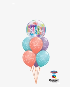 Transparent Pastel Balloons Png - Happy Birthday Balloons For Her, Png Download, Transparent PNG