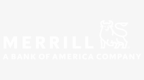 Logo Full White - Merrill A Bank Of America Company Logo, HD Png Download, Transparent PNG