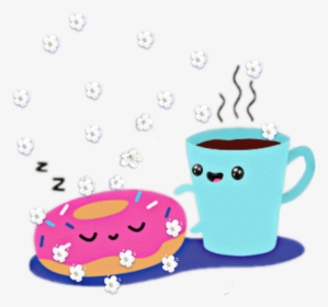 Donuts And Coffee Cute - Rise And Shine Gif Cute, HD Png Download, Transparent PNG