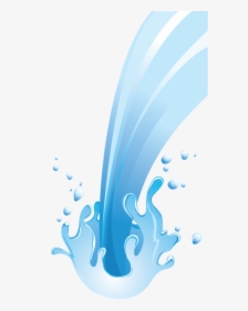 Vector Water , Png Download - Water Splash Graphics Vector, Transparent Png, Transparent PNG