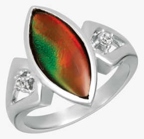 Morgan Sterling Silver Ring By Korite Ammolite - Pre-engagement Ring, HD Png Download, Transparent PNG