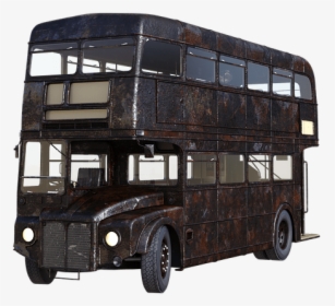 London Bus Rusty - Bus Png, Transparent Png, Transparent PNG