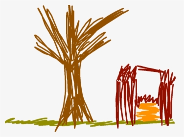 Tree House Tire Swing Tynker - Illustration, HD Png Download, Transparent PNG