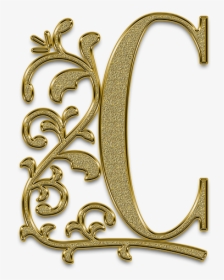 Letter, Font, Golden, Capital Letter, Vintage, Slave - Gold Alphabet Letters Png, Transparent Png, Transparent PNG