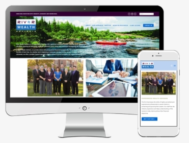 Ada Portfolio River Wealth Website, HD Png Download, Transparent PNG