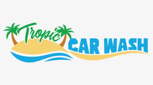 Tropic Car Wash - Tropic Car Wash Logo, HD Png Download, Transparent PNG