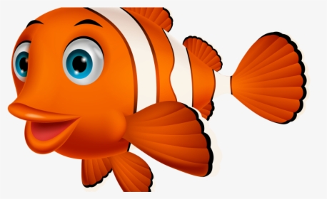 Nemo Fish Png, Transparent Png , Png Download - Clown Fish Cartoon Png, Png Download, Transparent PNG