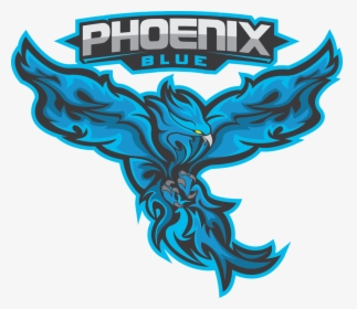 Phoenix Blue - Blue Phoenix Logo Design, HD Png Download, Transparent PNG