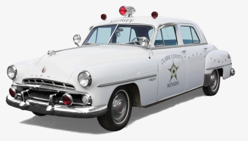 Clark Country Nevada Police Car Free Picture - Old Police Car Transparent Background, HD Png Download, Transparent PNG
