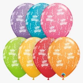 Hb Print - Happy Birthday Printed Balloons, HD Png Download, Transparent PNG