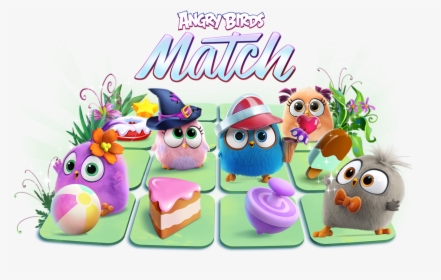 Angry Birds Match - Angry Birds Hatchlings Match, HD Png Download, Transparent PNG